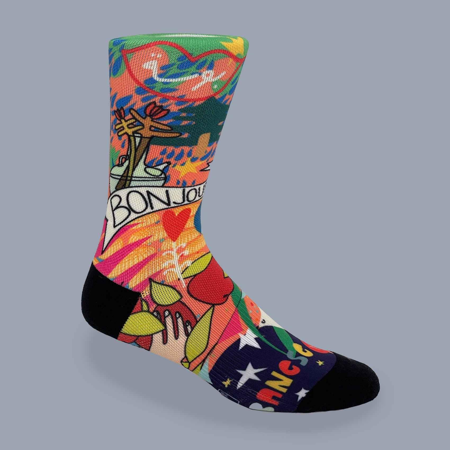 Custom 360 Digital Socks